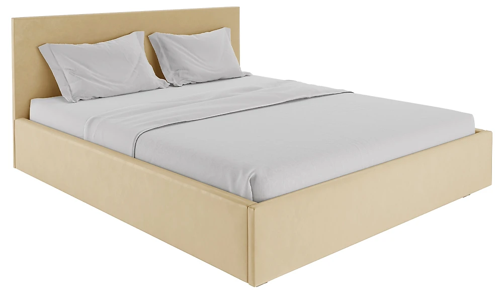 двуспальная кровать Джеффер с подъемным механизмом Плюш Дизайн 1