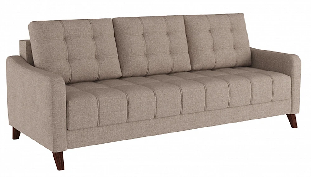 Бежевый прямой диван Римини-1 Дизайн-2