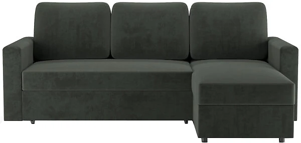 Серый угловой диван Леон-1 Дизайн 2