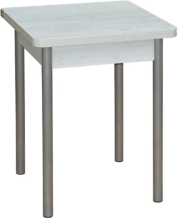 Обеденный стол  Эко-60 Бетон Пайн-Серебро