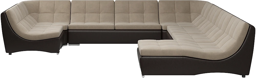 Угловой диван без подлокотников Монреаль-10 Милтон