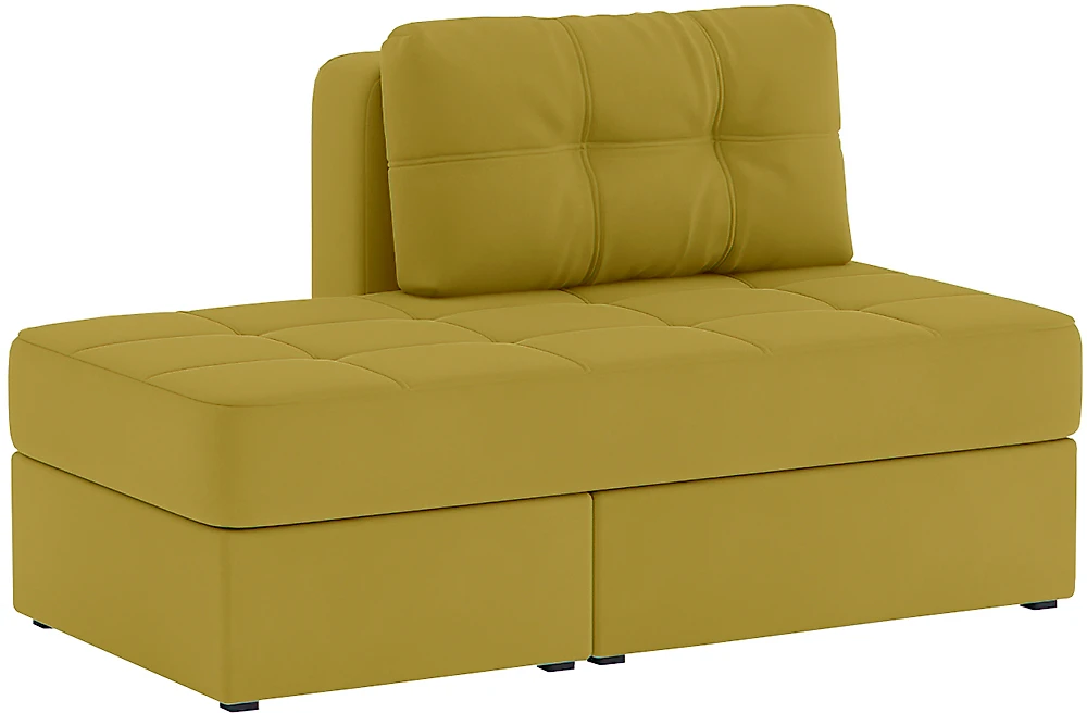 Модульный диван с оттоманкой  Оливер Уно Еллоу
