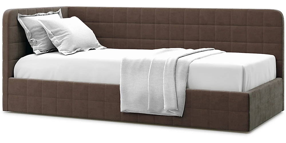 Кровать в современном стиле Тичина - (Тред) Шоколад