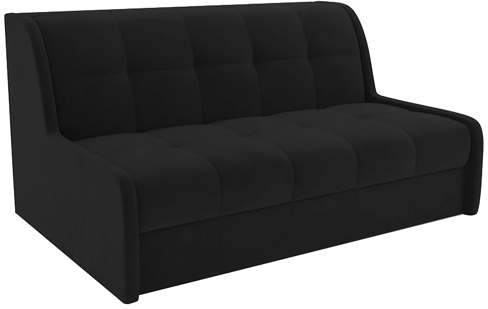 Чёрный диван Барон-6 Дизайн 3