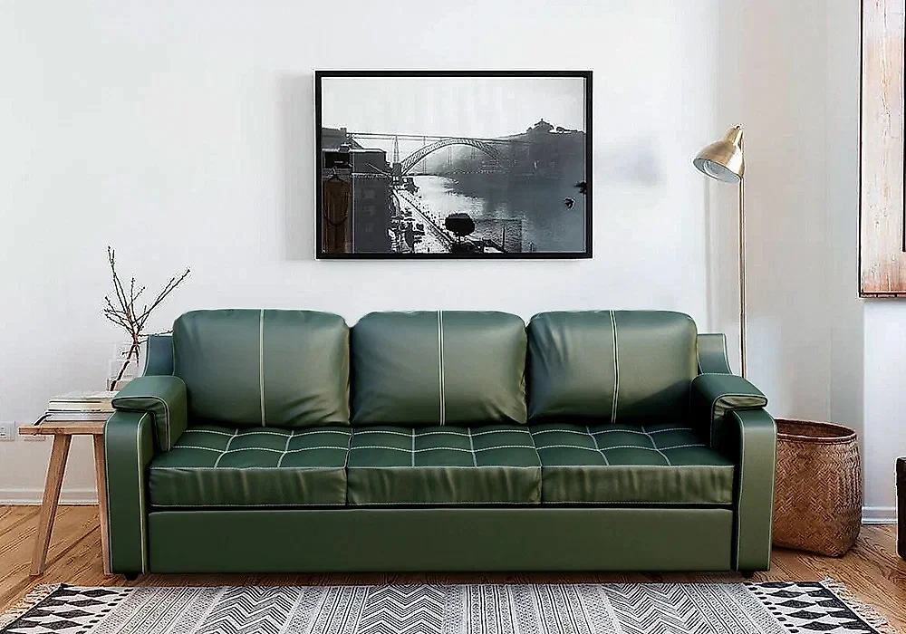 Офисный диван лофт Берета Дизайн 2 кожаный