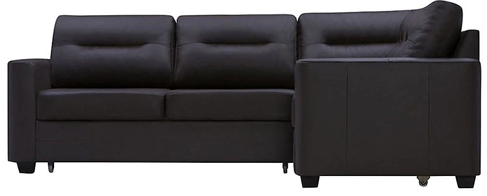 Раскладной кожаный диван Беллино Дизайн 1 кожаный