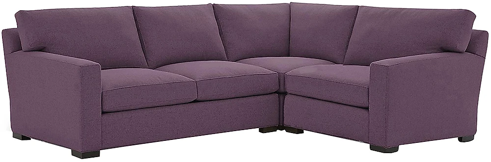 Угловой диван с ящиком для белья Непал Виолет