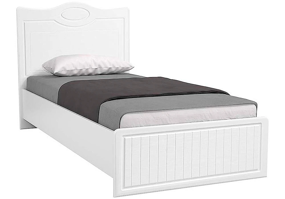 белая кровать Монако (Прованс) МН-10