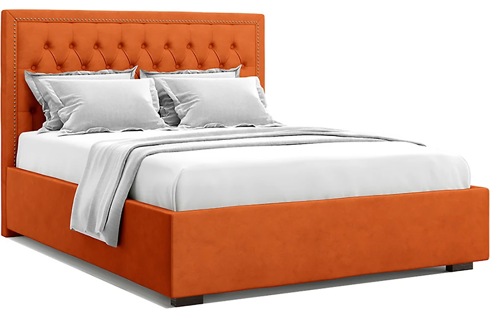Большая двуспальная кровать Орто Оранж
