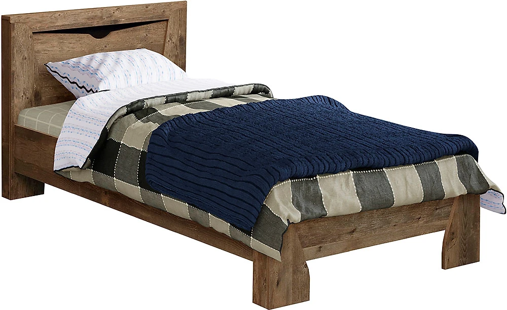 кровать в стиле минимализм Лючия 33.07 с настилом Кейптаун