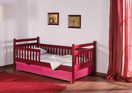 Детская кровать цвета орех Муза-5 - Соня