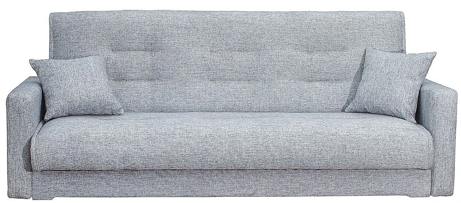 Прямой диван серого цвета Лондон Грей-140
