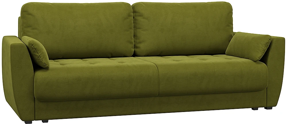 диван зеленый Тиволи Плюш Свамп