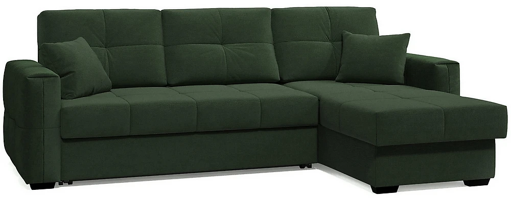 Угловой диван в классическом стиле Клэр Плюш Свамп