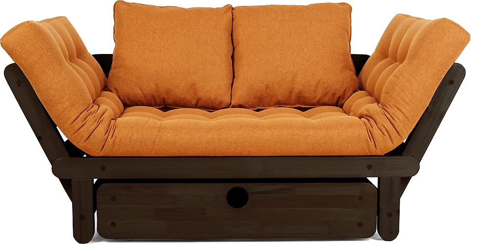 Прямой диван 150 см Сламбер Box Оранж