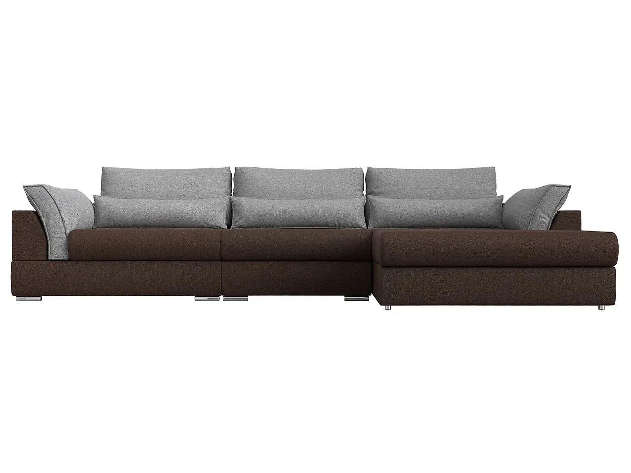 угловой диван из рогожки Пекин Лонг Кантри Дизайн 6