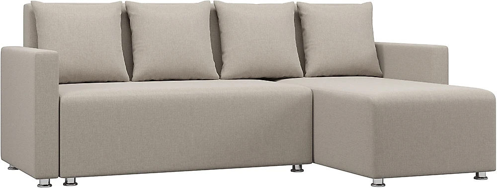 Угловой диван с подушками Каир с подлокотниками Дизайн 5