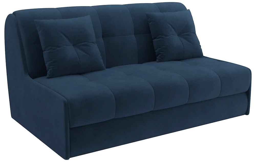 Синий детский диван Барон-2 Плюш Блу