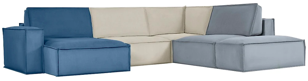 Модульный диван с механизмом еврокнижка Босс Люкс