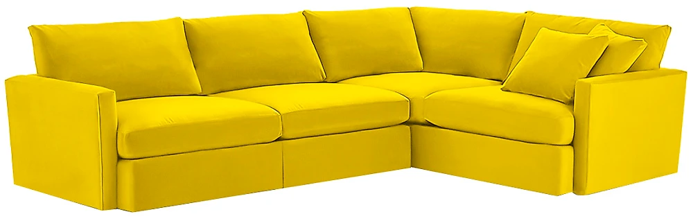 Угловой диван с креслом Марсия Еллоу