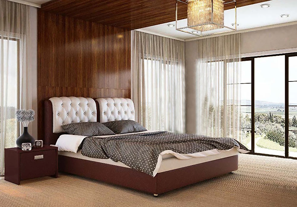 кровать в стиле минимализм Веда-5