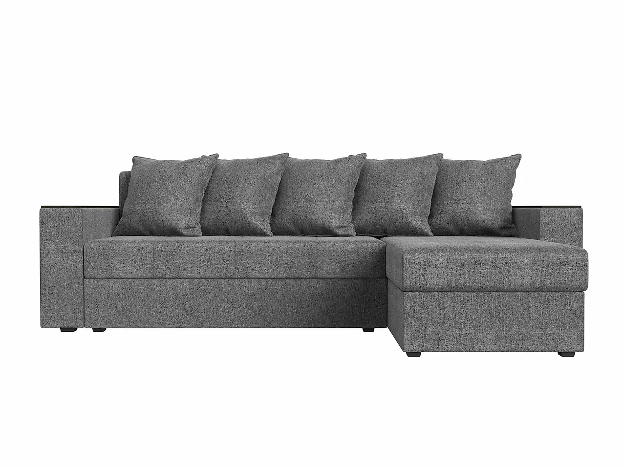 Угловой диван для ежедневного сна Дубай Лайт Кантри Грей