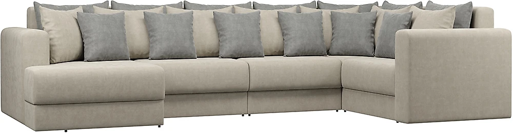 Угловой диван с подлокотниками Манхеттен-П Дизайн 6