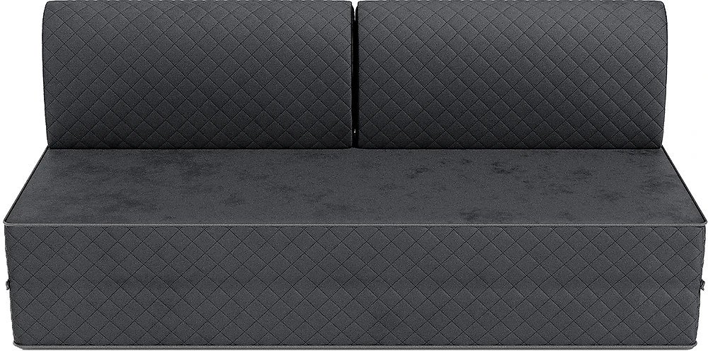 Прямой диван серого цвета MultiPie бескаркасный Дизайн-2