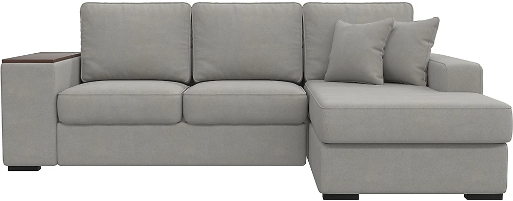 Серый угловой диван Уильям Дизайн 1