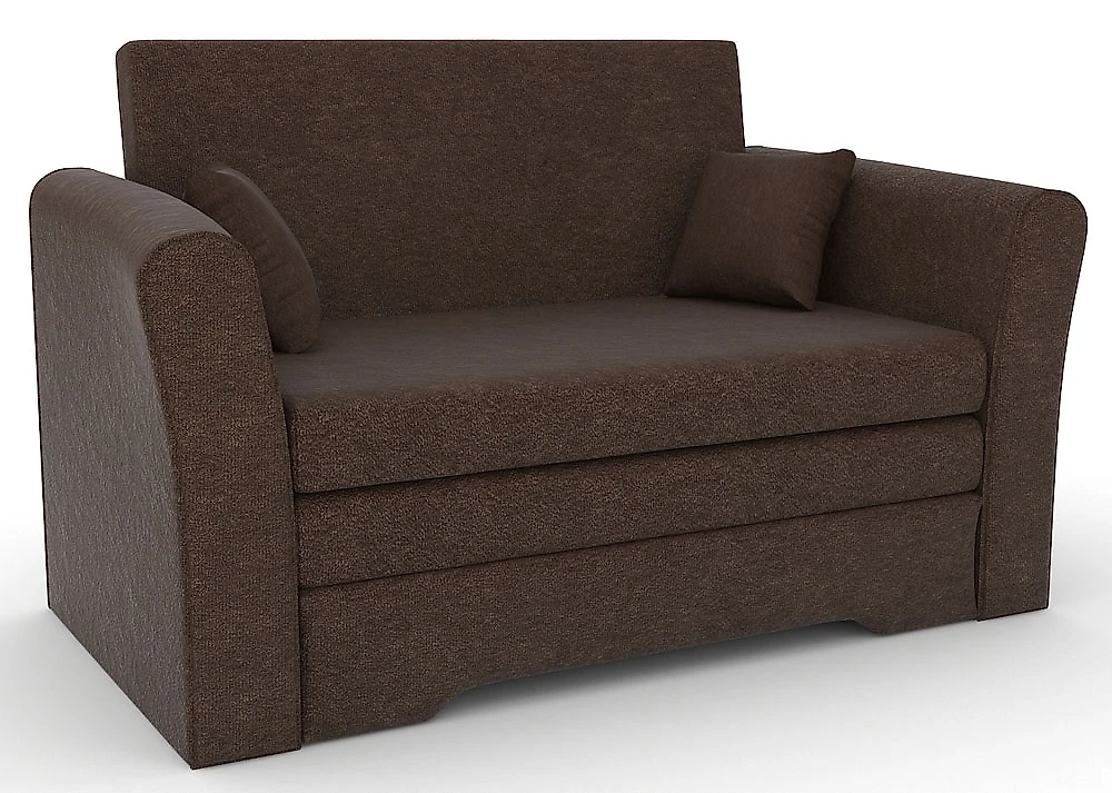 Выкатной диван 150 см Браво Браун