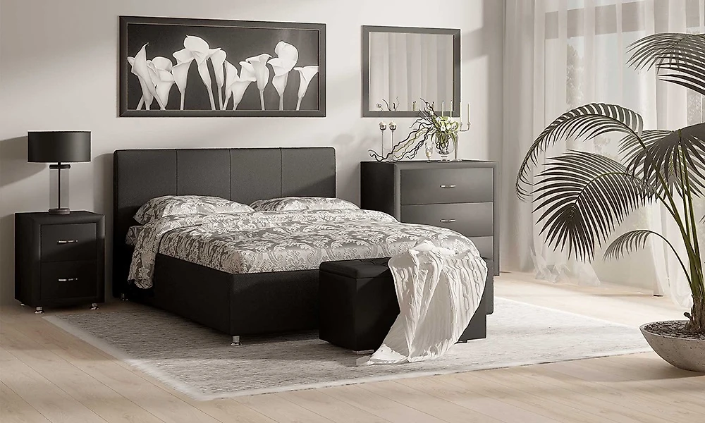 Кровать в современном стиле Люкс (Prato-3) - Люкс