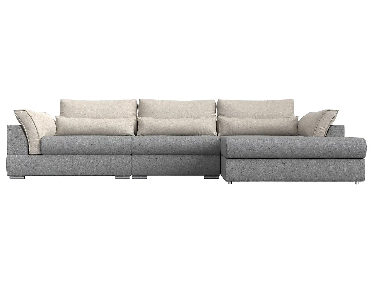  угловой диван из рогожки Пекин Лонг Кантри Дизайн 8