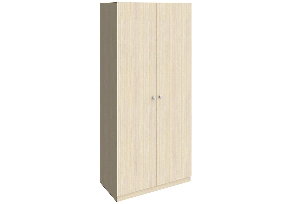 Распашной шкаф 90 см Астра-45 (Колибри) Дуб Молочный