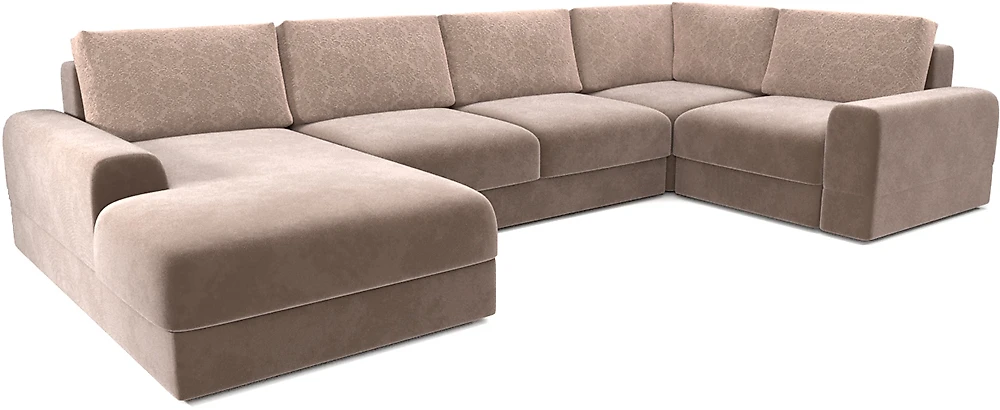 Угловой диван с подлокотниками Ариети-П 3.2