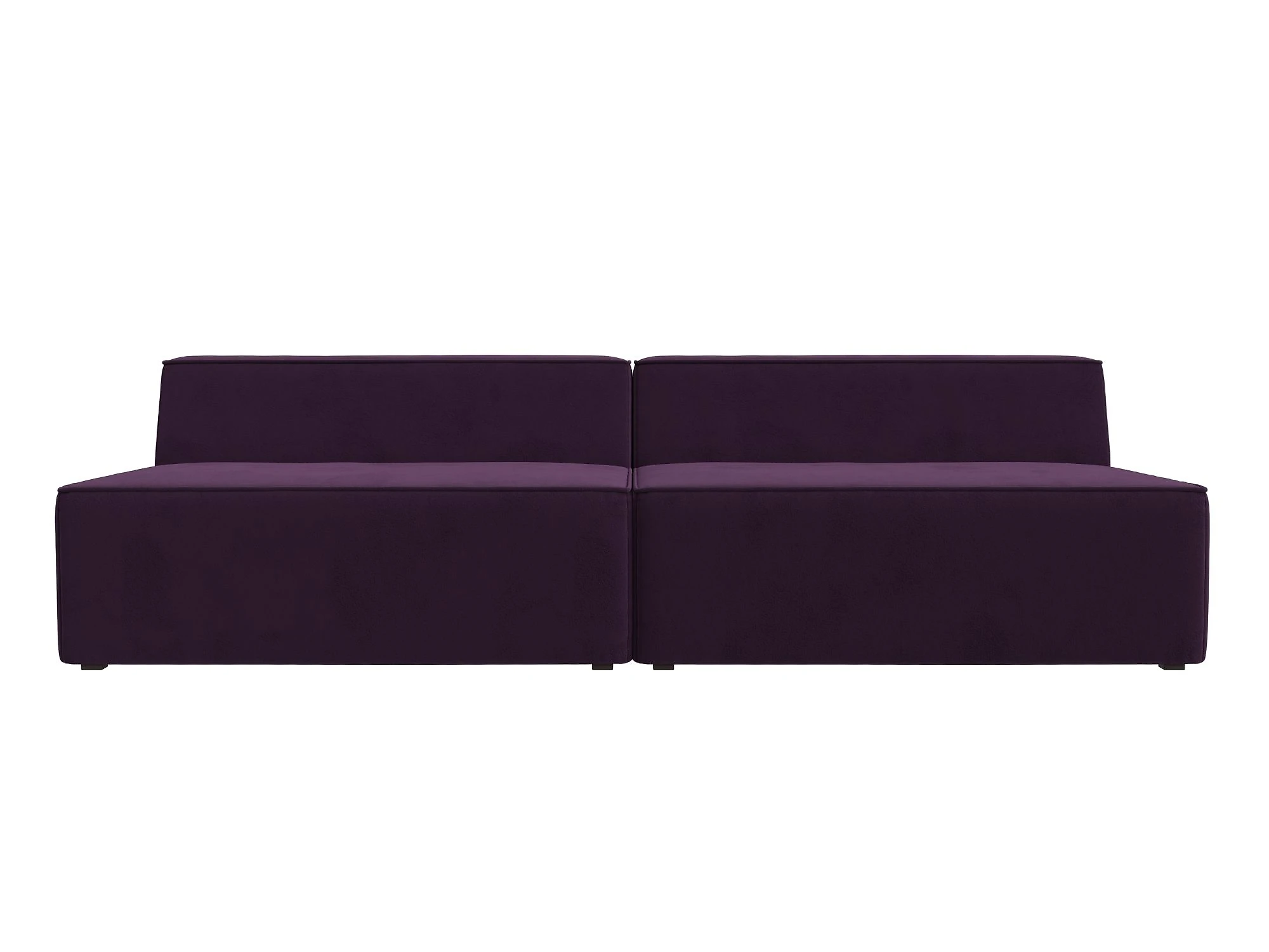 Фиолетовый модульный диван Монс Плюш Дизайн 7