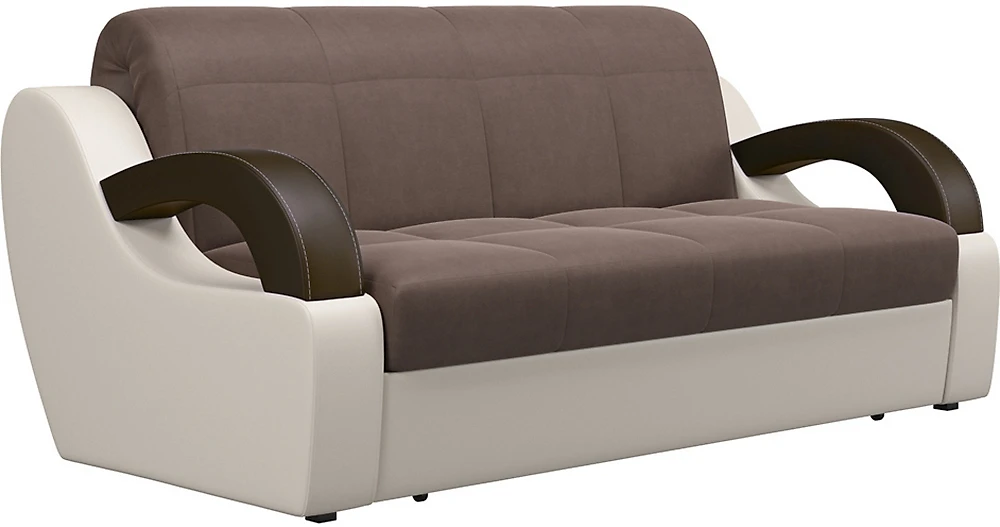 Прямой кожаный диван Мадрид Дизайн 3