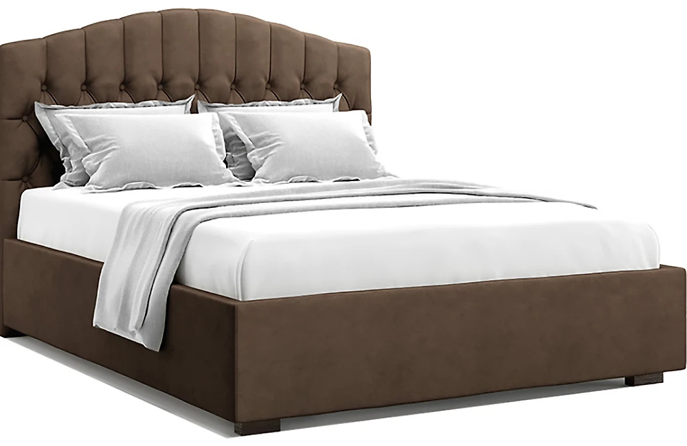 Кровать в современном стиле Лугано Шоколад