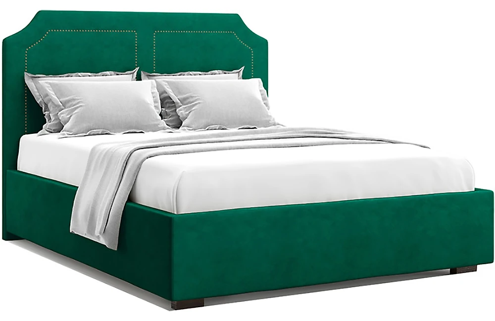 Большая двуспальная кровать Лаго Изумруд