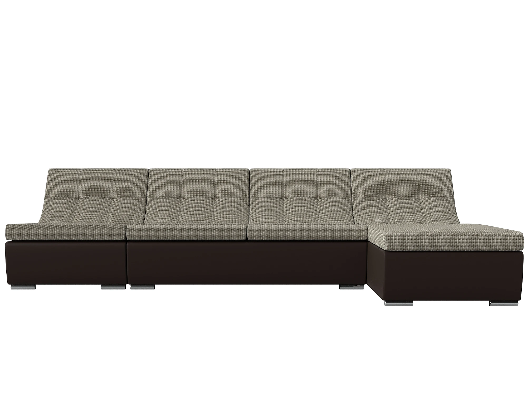  угловой диван из рогожки Монреаль Дизайн 12