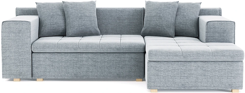 Серый угловой диван Чикаго Кантри Дизайн 20