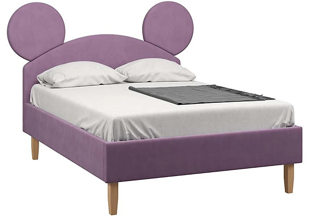 кровать в стиле минимализм Микки Лилак