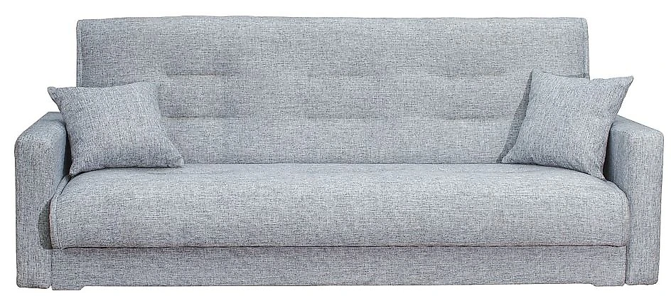 Прямой диван серого цвета Лондон Грей-120