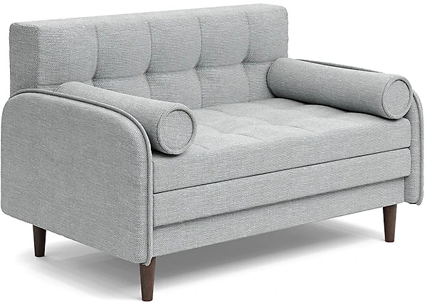 Прямой диван серого цвета Монро Дизайн 6