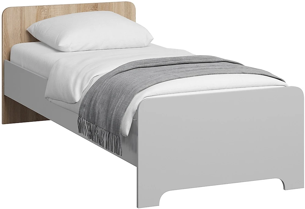 кровать в стиле минимализм Лофт Премьер-2
