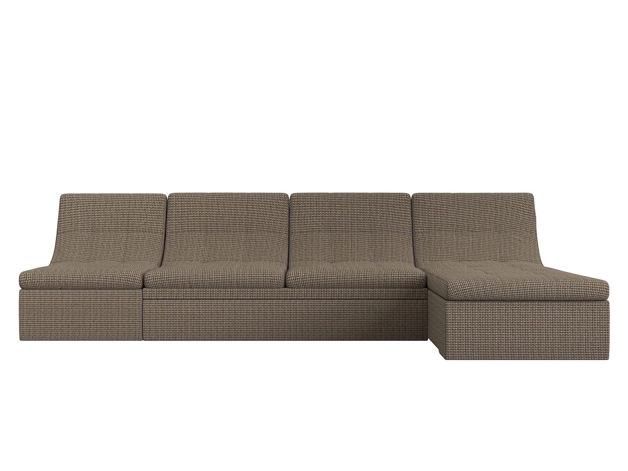 Коричневый угловой диван Холидей Дизайн 11