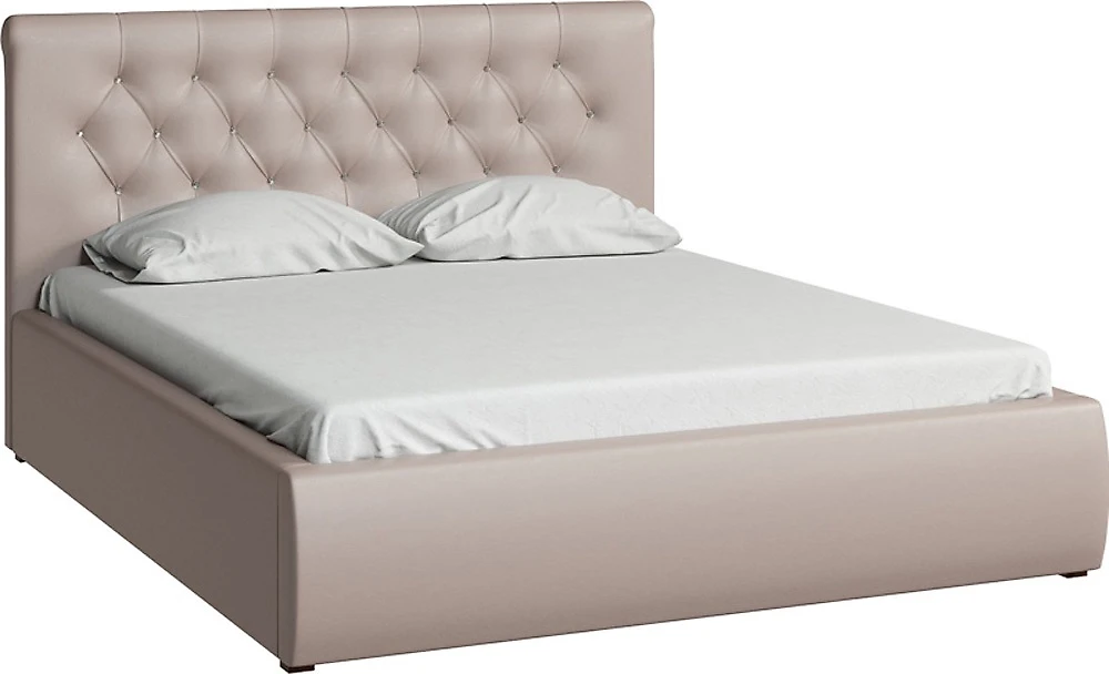 Большая двуспальная кровать Тиффани Беж