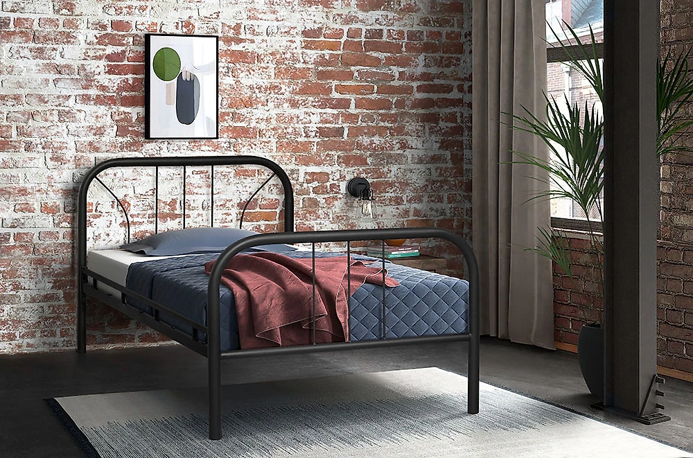 кровать в стиле минимализм Скандик 42.11
