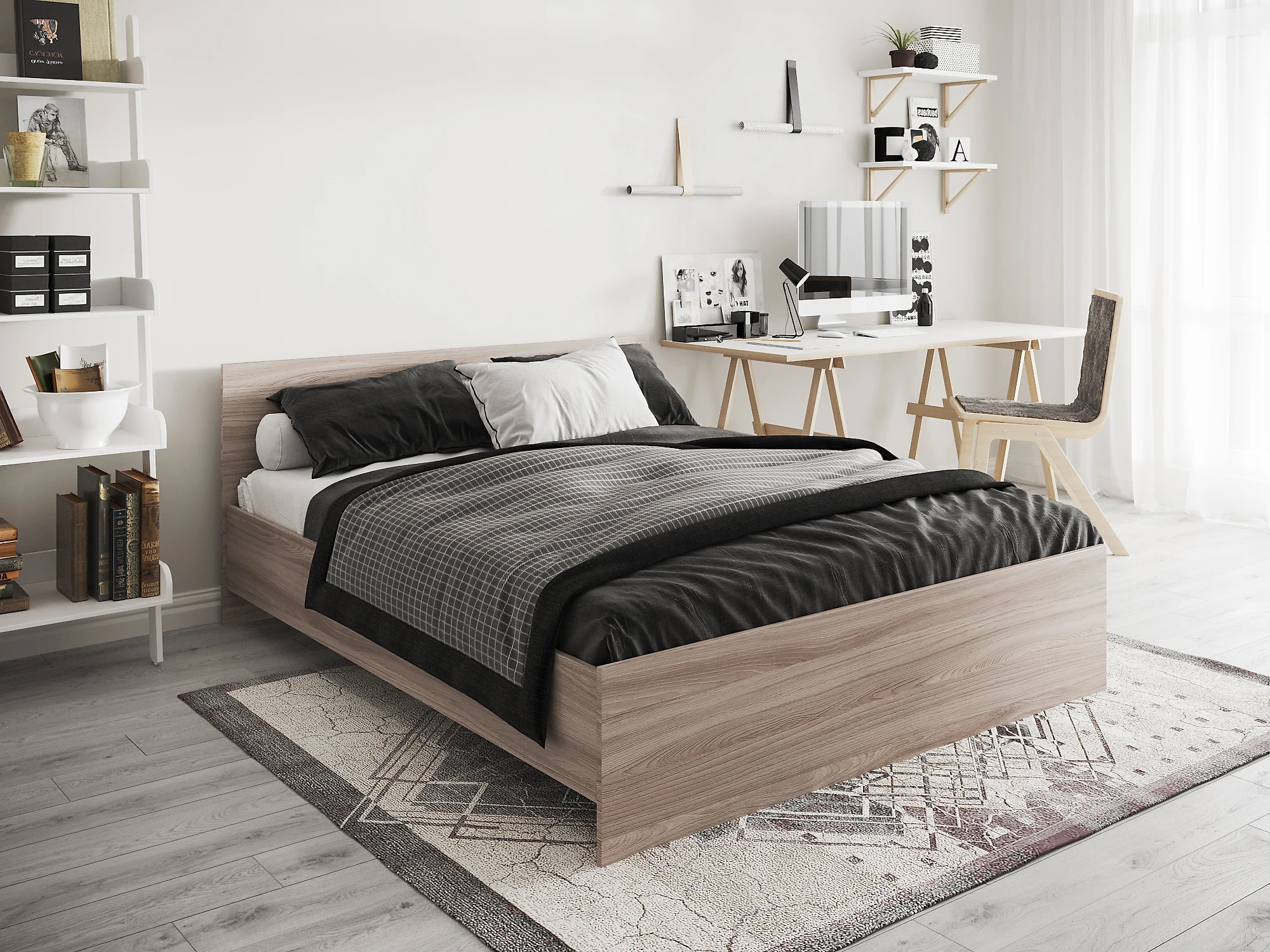Кровать в современном стиле Линда