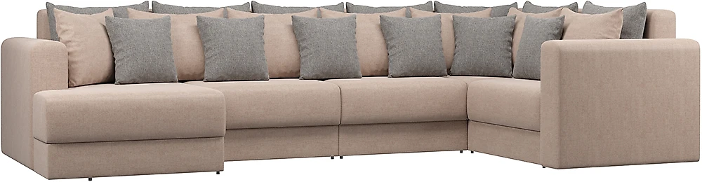 Угловой диван с подлокотниками Манхеттен-П Дизайн 4