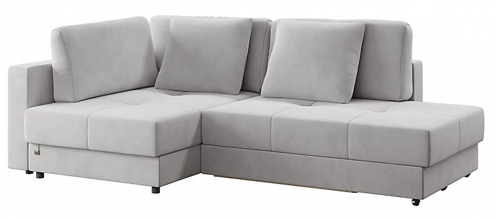 Серый угловой диван Манхэттен Дизайн-4